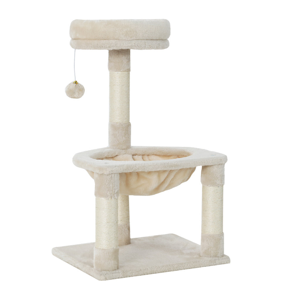 i.Pet Cat Tree 69cm Scratching Post Tower Scratcher Wood Condo House