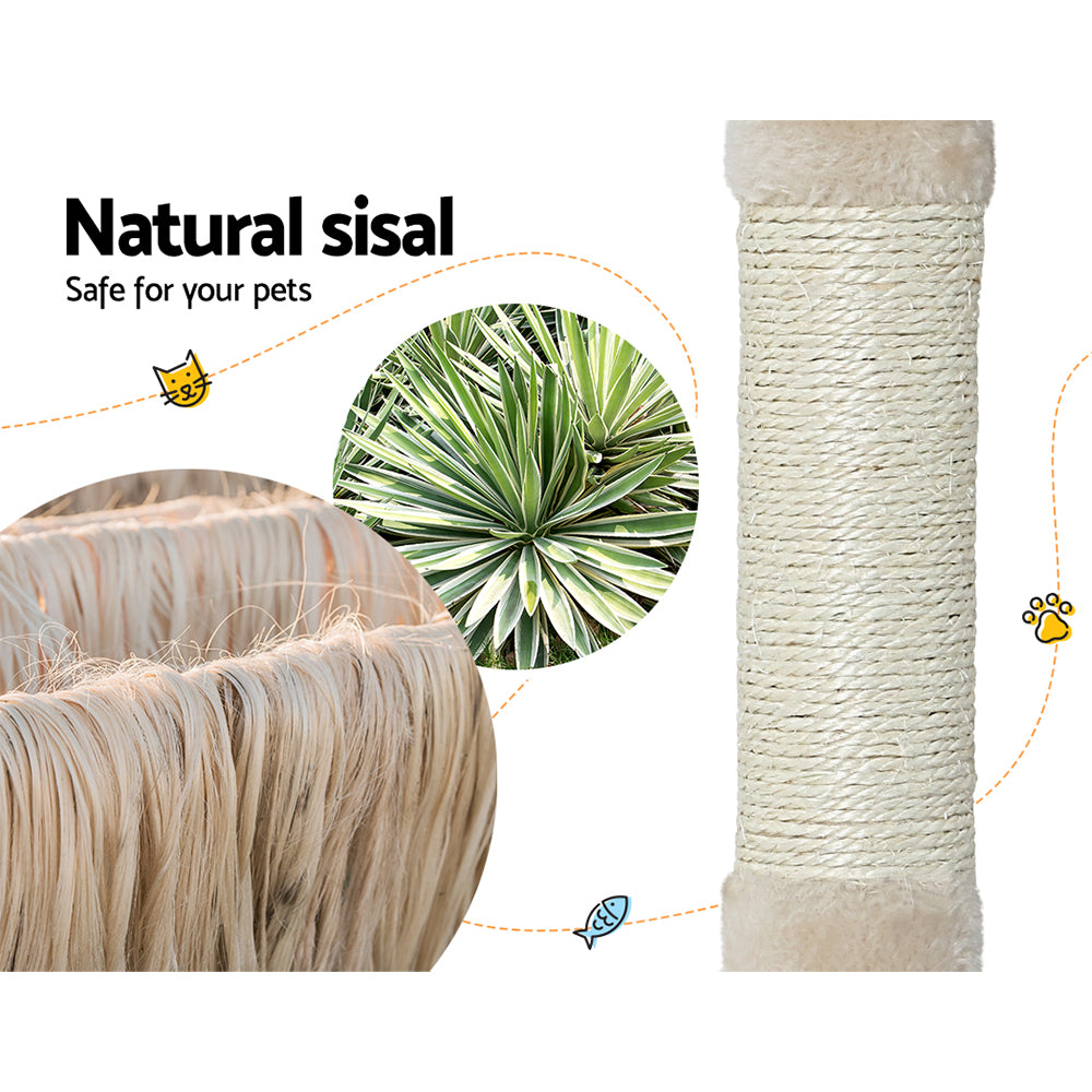 i.Pet Cat Tree 69cm Scratching Post Tower Scratcher Wood Condo House