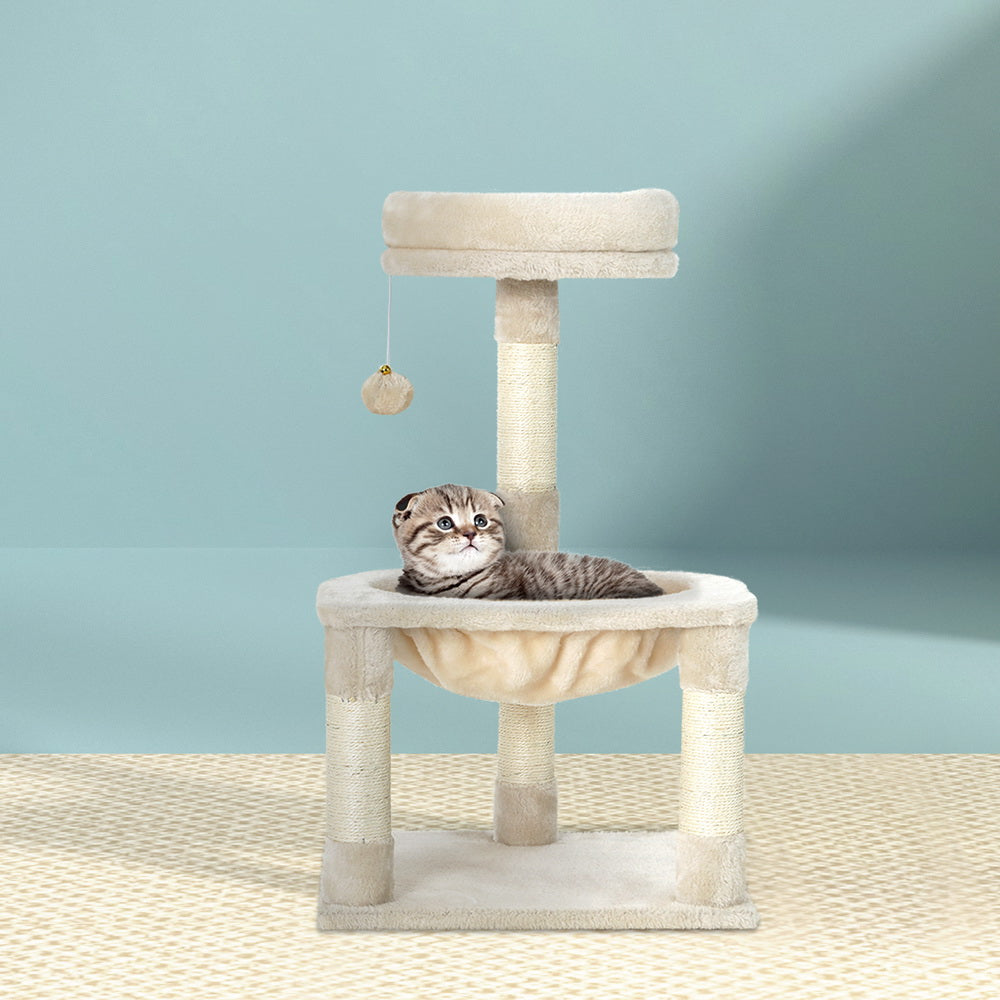 i.Pet Cat Tree 69cm Scratching Post Tower Scratcher Wood Condo House